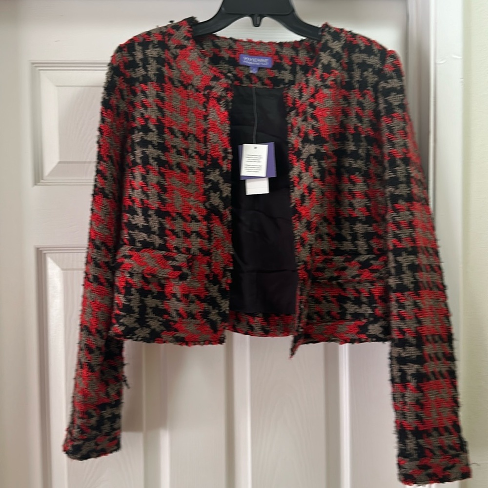 A tweeted jacket